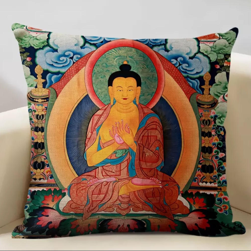 Beautiful spiritual themed pillow case/cover - Picture 1 of 11